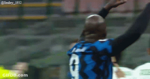 Soccer Player Number 9 GIF