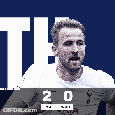 Soccer Player Poster 2-0 Score GIF