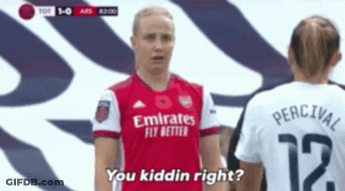Soccer Player Red Emirates Fly Better Jersey GIF