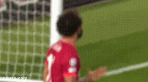 Soccer Player Red Jersey Number 8 GIF