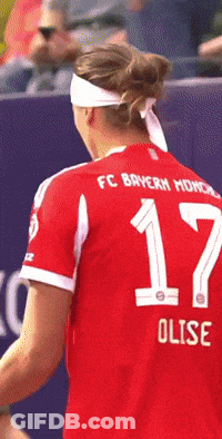 Soccer Player Red Shirt Number 17 GIF
