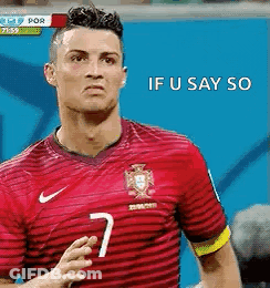 Soccer Player Red Shirt Number 7 Funny Face GIF