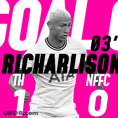 Soccer Player Richardson On Pink GIF
