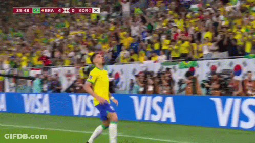 Soccer Player Running On Field GIF