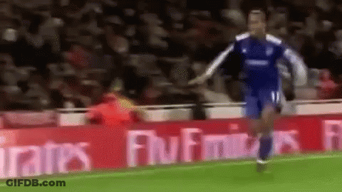 Soccer Player Running On Field GIF
