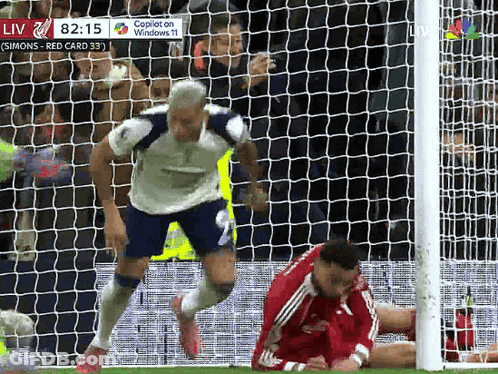 Soccer Player Running Towards Goal GIF