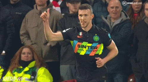 Soccer Player Running With Arms Outstretched GIF