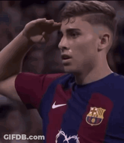 Soccer Player Saluting Crowd In Nike Jersey GIF