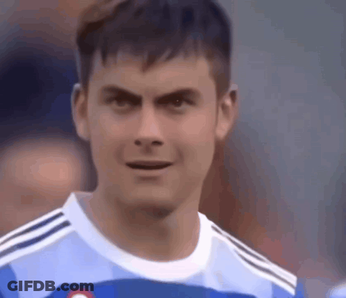 Soccer Player Serious Close Up GIF