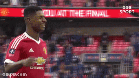 Soccer Player Sign You Wait At The Final GIF