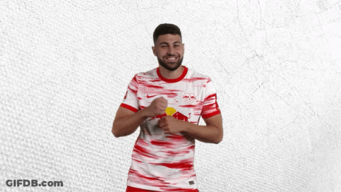Soccer Player Standing On Sidelines GIF