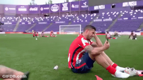 Soccer Player Taking Selfie GIF