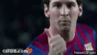 Soccer Player Thumbs Up GIF