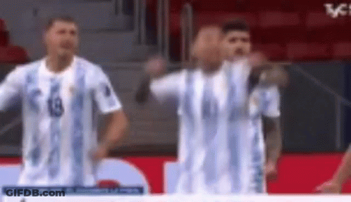 Soccer Player Thumbs Up At Stadium GIF