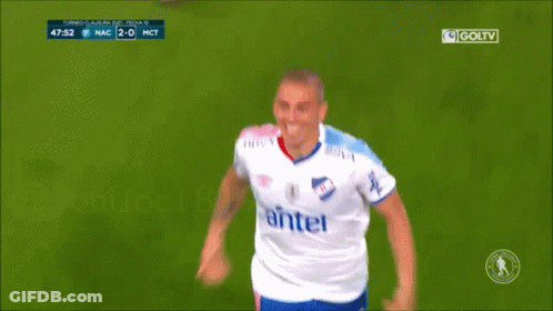 Soccer Player Wearing Antel Shirt GIF
