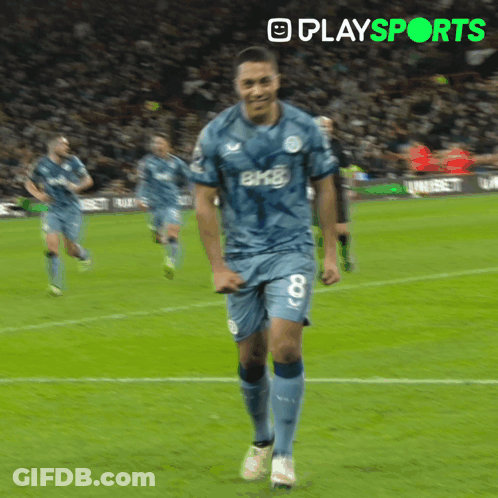 Soccer Player Wearing BH8 Shirt GIF