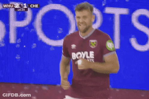 Soccer Player Wearing Boyle Jersey GIF