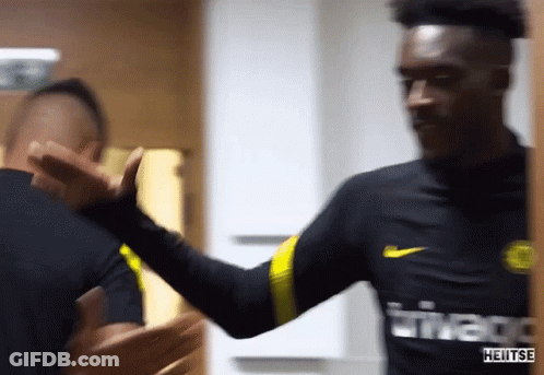 Soccer Player Wearing Heiitse Shirt GIF