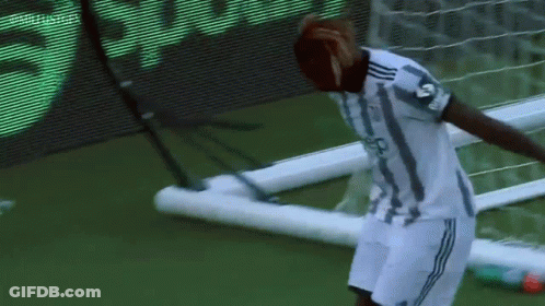 Soccer Player Wearing Jeep Jersey GIF