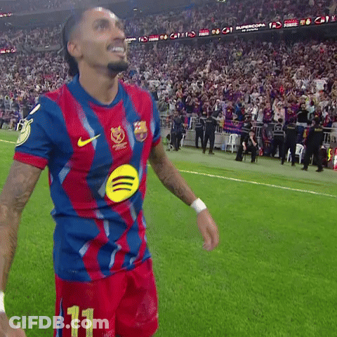 Soccer Player Wearing Number 11 Jersey GIF