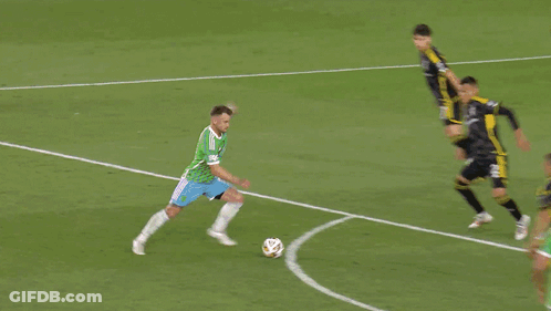 Soccer Player Wearing Number 12 Jersey GIF