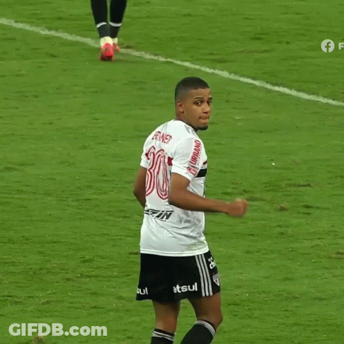Soccer Player Wearing Number 30 GIF