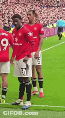 Soccer Player Wearing Number 37 GIF