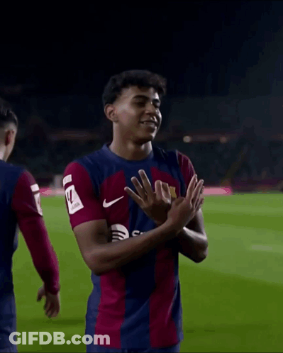 Soccer Player Wearing Number 8 Jersey GIF