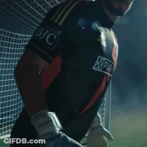 Soccer Player Wearing Purina Shirt GIF
