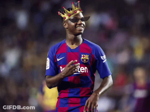 Soccer Player Wearing Spotify Jersey GIF