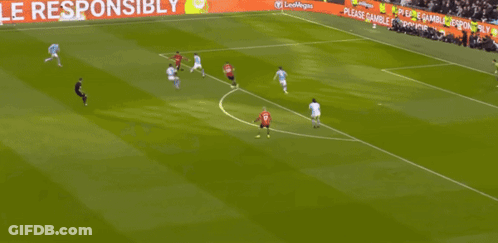 Soccer Player Wearing Spotify Logo GIF