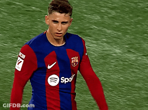 Soccer Player Wearing Spotify Shirt GIF