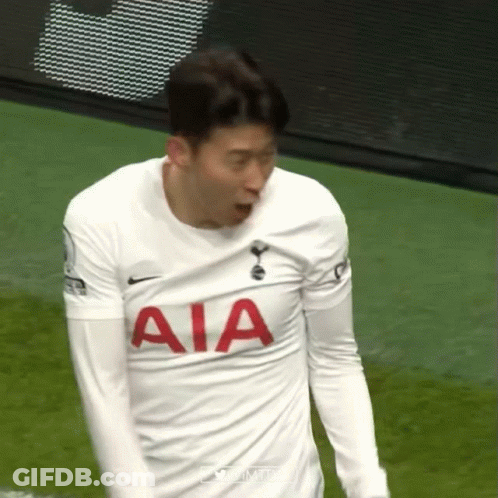 Soccer Player Wearing White AIA Shirt GIF