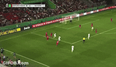 Soccer Player Wearing White Jersey Number 39 GIF