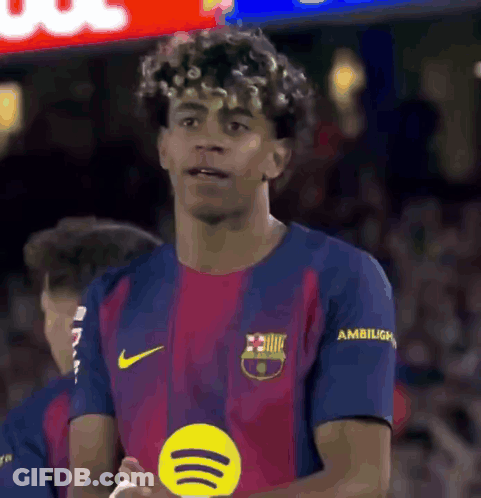Soccer Player With Ambilugh Shirt GIF