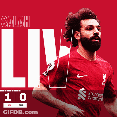 Soccer Player With Beard In Red Shirt Standard Chartered GIF