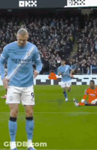 Soccer Player With City Shirt GIF