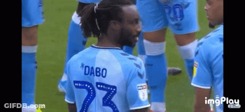 Soccer Player With Dabo On Back GIF