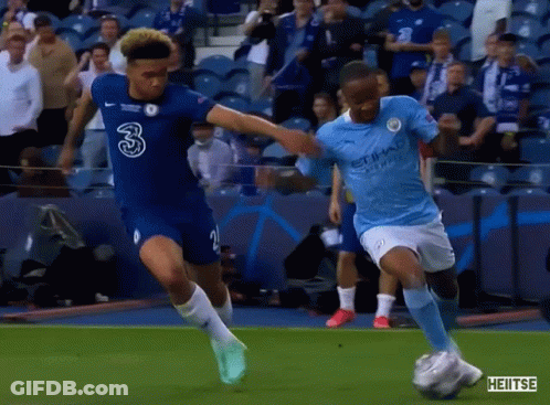 Soccer Player With Etihad Shirt GIF