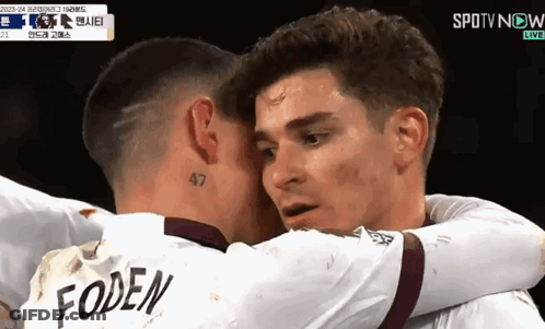 Soccer Player With Foden On Jersey GIF