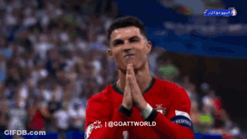 Soccer Player With Goattworld Logo GIF