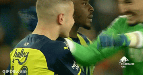 Soccer Player With Halley On Shirt GIF
