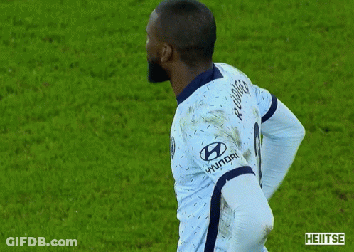 Soccer Player With Hyundai On Sleeve GIF