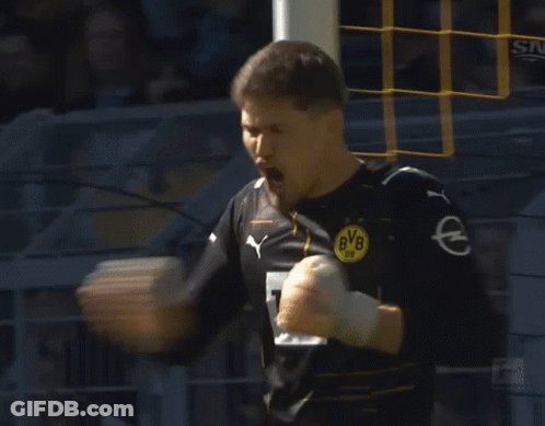 Soccer Player With Jersey Number 1 & 1 GIF