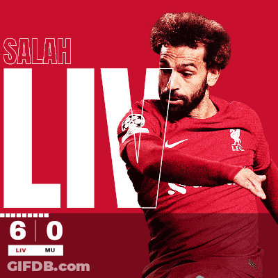 Soccer Player With Name Salah GIF