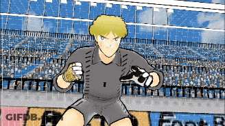 Soccer Player With Number 1 GIF