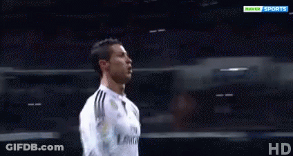 Soccer Player With Number 1 Kicking Ball GIF