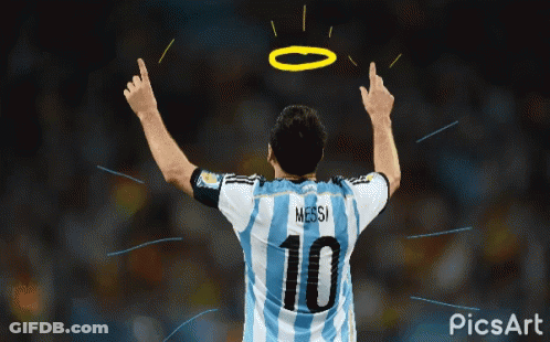 Soccer Player With Number 10 GIF