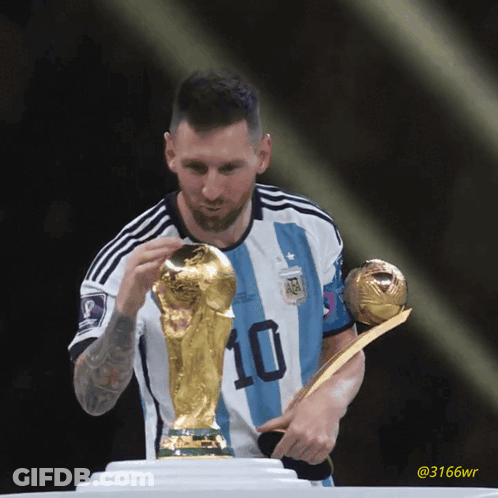 Soccer Player With Number 10 Jersey GIF