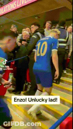Soccer Player With Number 10 Walking Down Stairs GIF